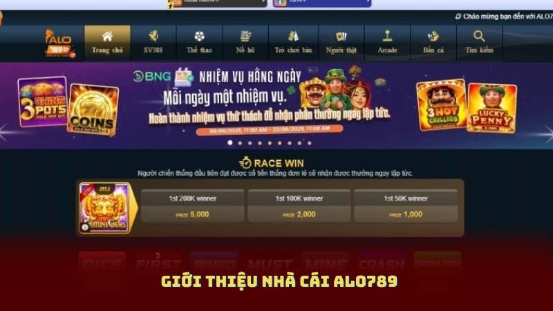 Giới Thiệu Nhà Cái Alo789 – Bảo Chứng Cho Sự Hợp Pháp Và Uy Tín